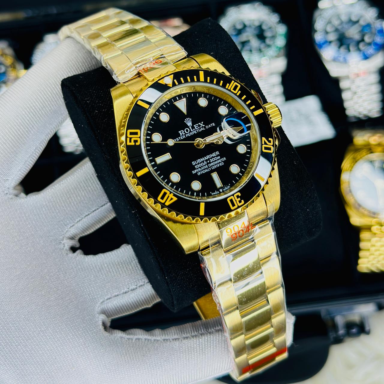 Premium Edition Gold Submariner  Luxury Automatic Timepiece